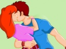 Gra online Birthday Kissing - Całowanie Na Urodziny z kategorii Dla dziewczy
