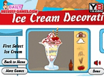 Podobne gry do Ice Cream Decorations - Ozdób Loda