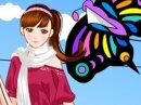 Gra online Flying Kite Girl - Dziewczyna Z Latawcem z kategorii Dla dziewczy