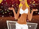 Gra online World Cup Adorable Cheerleader - Ubierz Sportsmenkę z kategorii Dla dziewczy